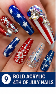 4th of July Nail Ideas: Festive Designs to Celebrate Independence Day in Style